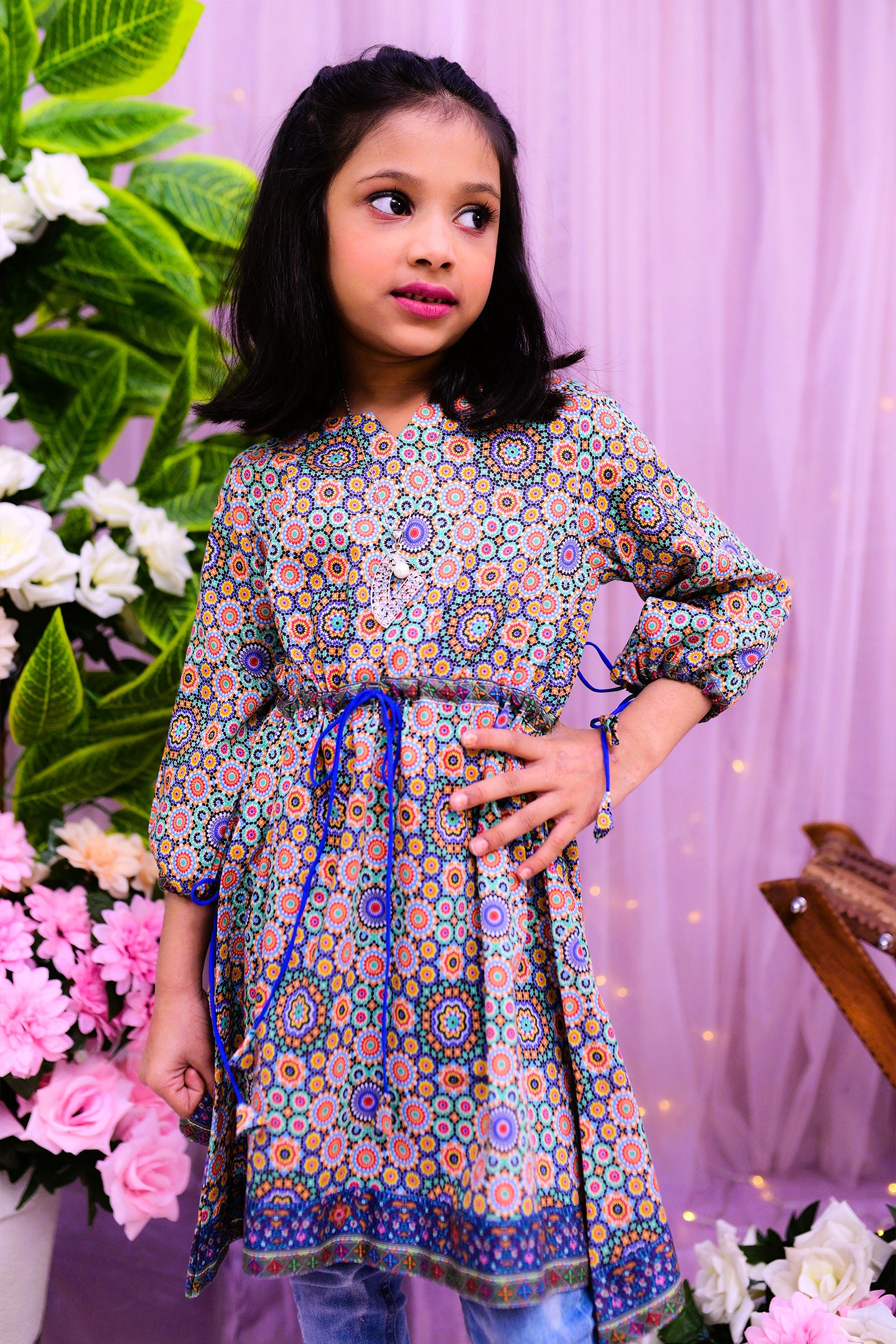 1 piece airline frock style top